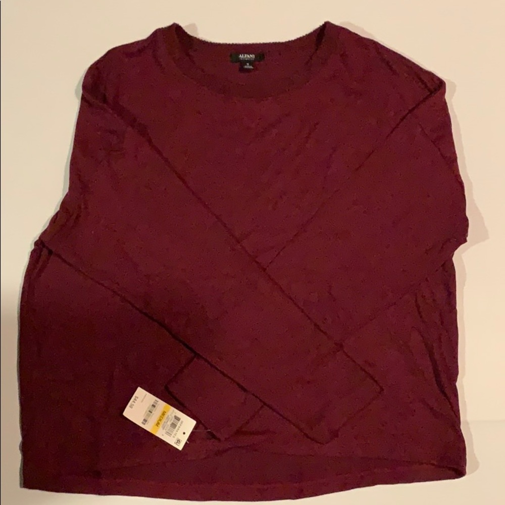 Alfani soft knit top
